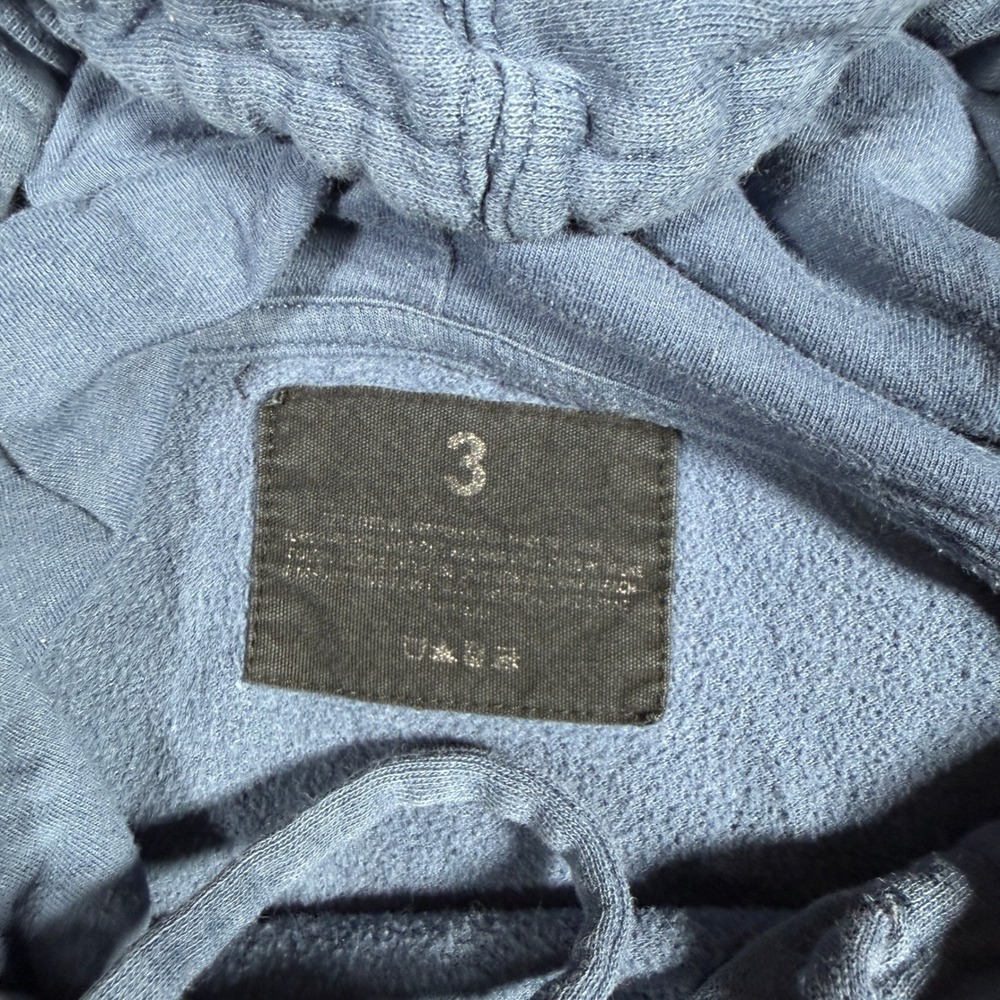 NASA Hoodie Men's Large Blue Graphic Planets Sleeves Pullover Sweatshirt L - Picture 5 of 9